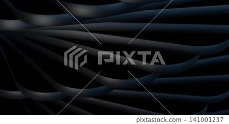 Dark abstract flowing lines background Dark abstract flowing lines background 141001237