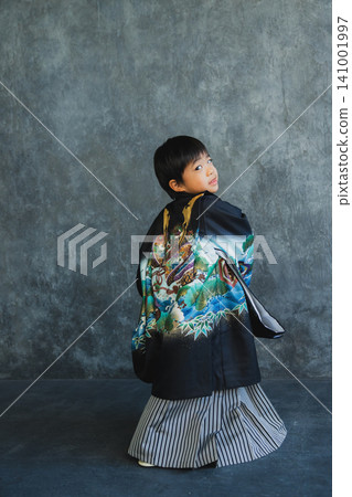 A boy in a hakama A boy in a hakama 141001997