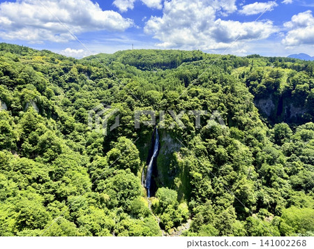 九重夢吊橋是日本最高的行人吊橋,橫跨大分縣九重町的鳴小川峽谷。 九重夢吊橋是日本最高的行人吊橋,橫跨大分縣九重町的鳴小川峽谷。 141002268