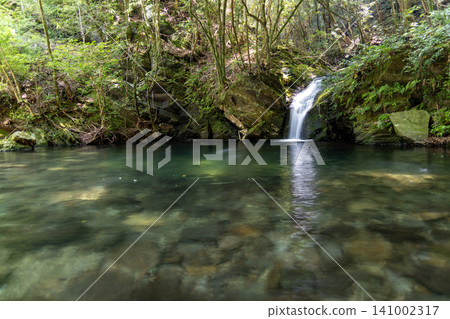 清澈見底、充滿負離子的水景;潺潺流水聲,靜臥在鬱鬱蔥蔥的森林之中。 清澈見底、充滿負離子的水景;潺潺流水聲,靜臥在鬱鬱蔥蔥的森林之中。 141002317