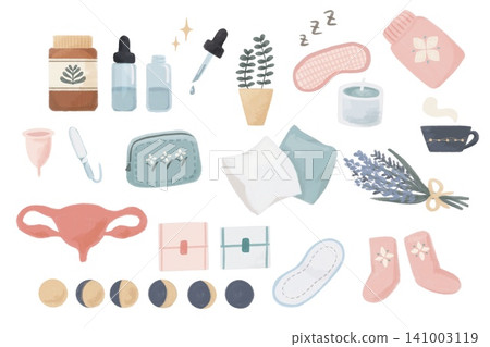Femcare Femtech 月經保暖自我照顧插圖套裝 Femcare Femtech 月經保暖自我照顧插圖套裝 141003119