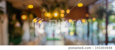 Vintage tone blur image of food stall at night festival with bokeh for background usage. Vintage tone blur image of food stall at night festival with bokeh for background usage. 141003698