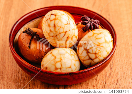 Brown and White Tea Marble Eggs Brown and White Tea Marble Eggs 141003754