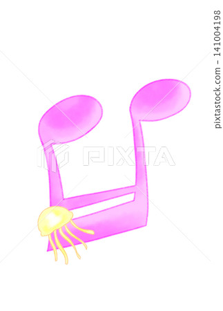 Musical notes with jellyfish Musical notes with jellyfish 141004198