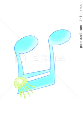 Musical notes with jellyfish Musical notes with jellyfish 141004200