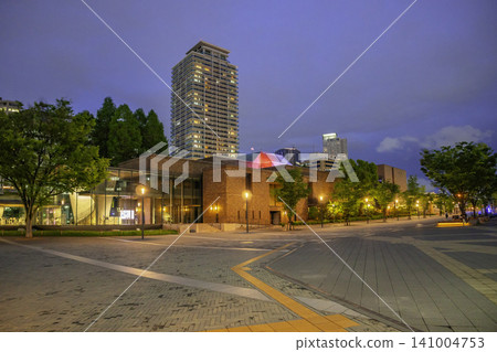 大阪夜景,中之島,大阪市立東方陶瓷博物館,大阪府大阪市 大阪夜景,中之島,大阪市立東方陶瓷博物館,大阪府大阪市 141004753
