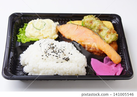 銀鮭魚便當 141005546