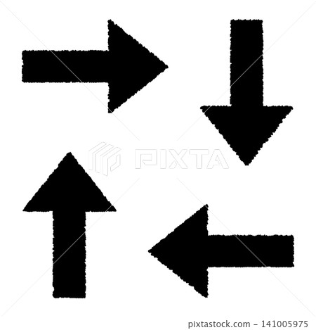 Simple handwritten-style black arrows (up, down, left, and right) for direction, instructions, guidance, pointers, cursors, business, education, etc. Simple handwritten-style black arrows (up, down, left, and right) for direction, instructions, guidance, pointers, cursors, business, education, etc. 141005975