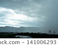 Mount Rokko and rain pillars Mount Rokko and rain pillars 141006293