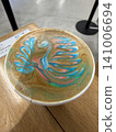 Rainbow Latte Art 141006694