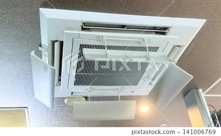 Air conditioner installed in the ceiling Air conditioner installed in the ceiling 141006769