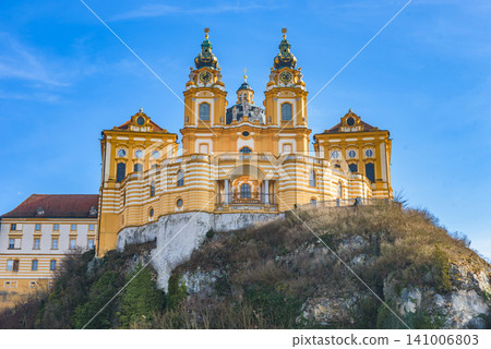 Melk Abbey, a UNESCO World Heritage Site, part of the Wachau Valley Cultural Landscape (Austria) 141006803