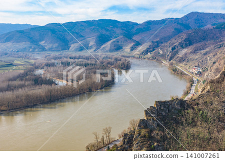 Danube River, World Heritage Site, Cultural Landscape of the Wachau Valley (Austria) Danube River, World Heritage Site, Cultural Landscape of the Wachau Valley (Austria) 141007261