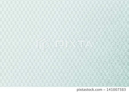 背景圖 7：淡竹綠色的精緻閃亮圖案，上面覆蓋著淺藍綠色的箭羽圖案。 141007383