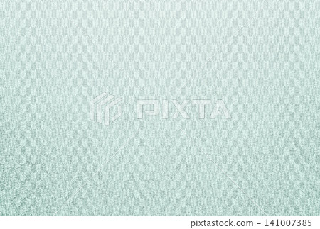 Image 9: A background image featuring a delicate, shimmering, pale bamboo green pattern overlaid with a light blue-green arrow feather pattern. Image 9: A background image featuring a delicate, shimmering, pale bamboo green pattern overlaid with a light blue-green arrow feather pattern. 141007385