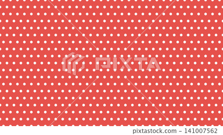 Colorful background with small polka dots cut out - Red (landscape orientation) Colorful background with small polka dots cut out - Red (landscape orientation) 141007562