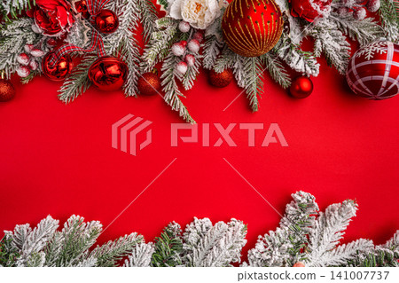 Christmas and Happy New background Christmas and Happy New background 141007737