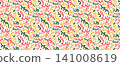 Pattern background texture with coral organic brain for abstract line shape. Drawn wavy sun with pattern natural seamless for matisse patern coastal. Diffusion irregular pattern with origami 141008619