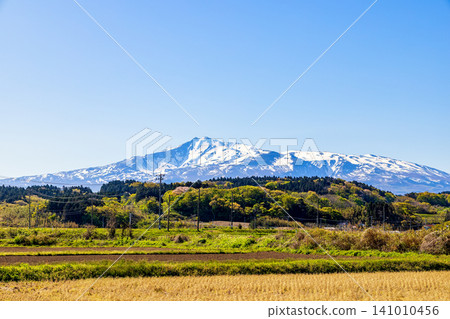 Mount Chokai (April, sunny) 141010456