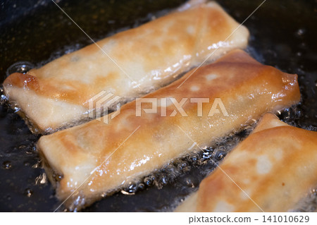 Fry spring rolls Fry spring rolls 141010629