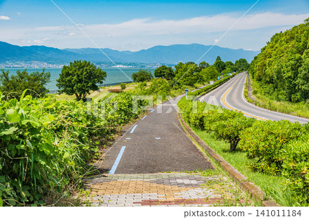 滋賀縣草津市佐波街矢橋木保島湖濱路琵琶湖 滋賀縣草津市佐波街矢橋木保島湖濱路琵琶湖 141011184
