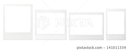 Frames of instant films of various shapes 141011339