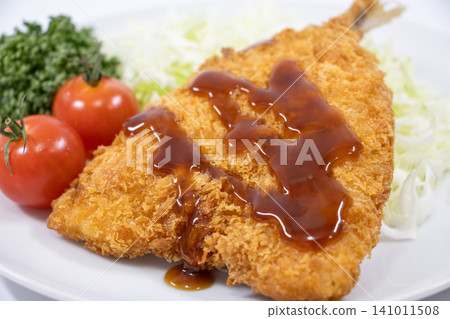 deep-fried horse mackerel deep-fried horse mackerel 141011508