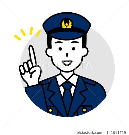 Icon of a male police officer (inspiration) Icon of a male police officer (inspiration) 141011719