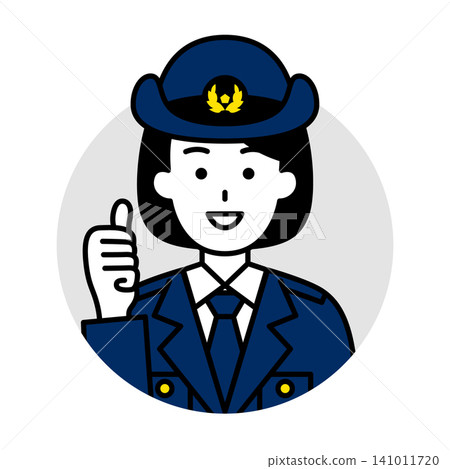 Icon of a female police officer (Good) Icon of a female police officer (Good) 141011720
