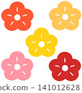 Simple plum blossom set 141012628