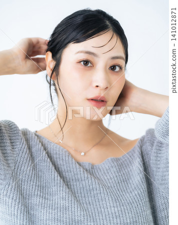 女性美麗形象。護膚、化妝品、化妝、除毛、美膚、臉部護理、美白、美容、美容院 141012871