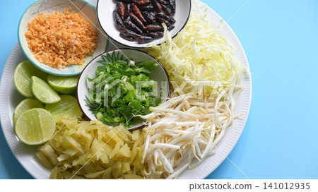 vegetable and condiment for northern soup of Thailand vegetable and condiment for northern soup of Thailand 141012935
