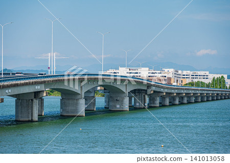 近江大橋、滋賀縣大津市、草津市 141013058