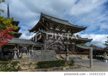Horyuji temple Horyuji temple 141013323