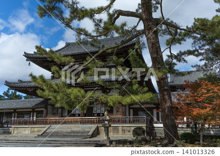 Horyuji temple Horyuji temple 141013326