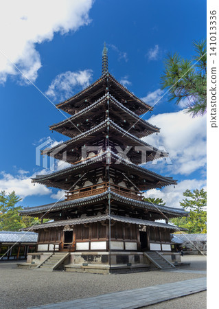 Horyuji temple Horyuji temple 141013336