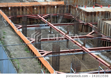 Image of bracing for retaining walls Image of bracing for retaining walls 141013598