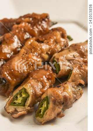 秋葵肉捲 秋葵肉捲 141013856