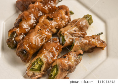 秋葵肉捲 秋葵肉捲 141013858