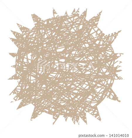 Simple shapes that can be used for decoration and accents - Spiky Circle Simple shapes that can be used for decoration and accents - Spiky Circle 141014010