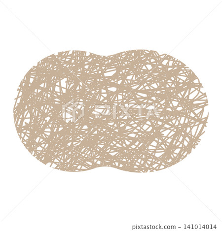 A simple oval shape that can be used for decoration or as an accent. A simple oval shape that can be used for decoration or as an accent. 141014014