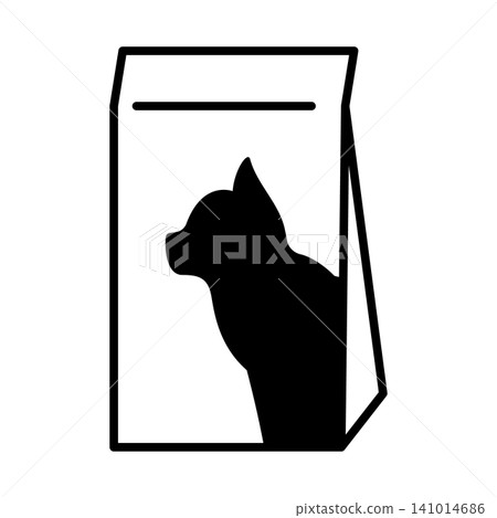 Icon: Cat, Pet Food Icon: Cat, Pet Food 141014686