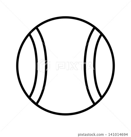 Icon: Tennis ball Icon: Tennis ball 141014694