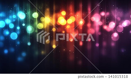 bokeh light on black background bokeh light on black background 141015318