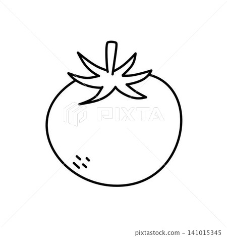 tomato line icon vegetable illustration tomato line icon vegetable illustration 141015345