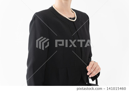 Woman in mourning clothes Funeral image Woman in mourning clothes Funeral image 141015460
