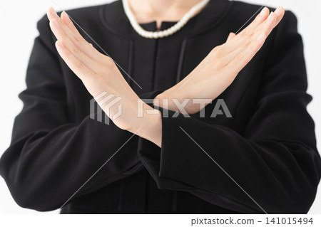 Woman in mourning clothes Funeral image Woman in mourning clothes Funeral image 141015494