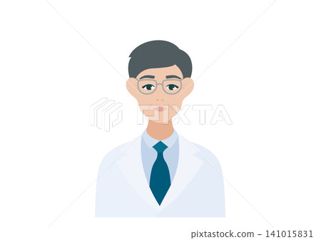 男性藥劑師的向量圖 141015831