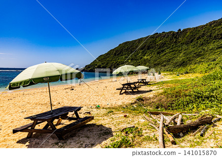 Miyako Island, Yoshino Beach scenery Miyako Island, Yoshino Beach scenery 141015870