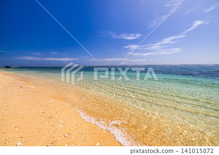 Miyako Island, Yoshino Beach scenery Miyako Island, Yoshino Beach scenery 141015872